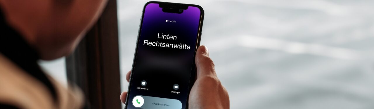 Rückruf-Banner