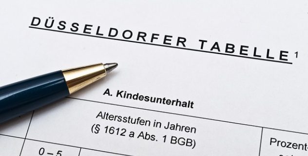 Das ändert sich im Unterhalt: Düsseldorfer Tabelle 2021