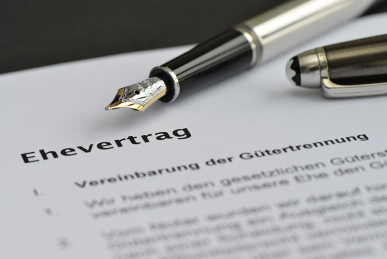 BGH bestätigt Grundsätze zur Wirksamkeit von Eheverträgen mit Gütertrennung