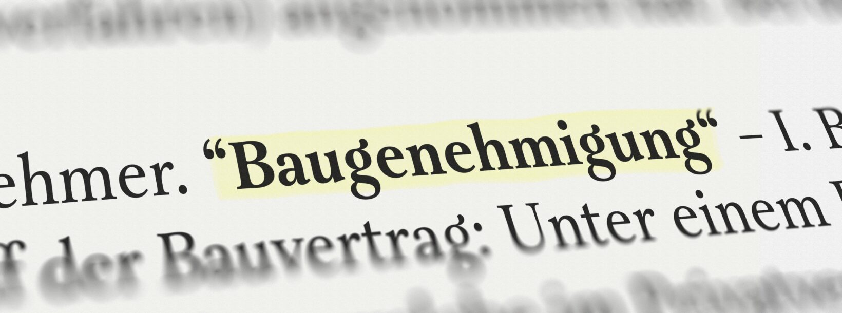FAQ Öffentliches Baurecht